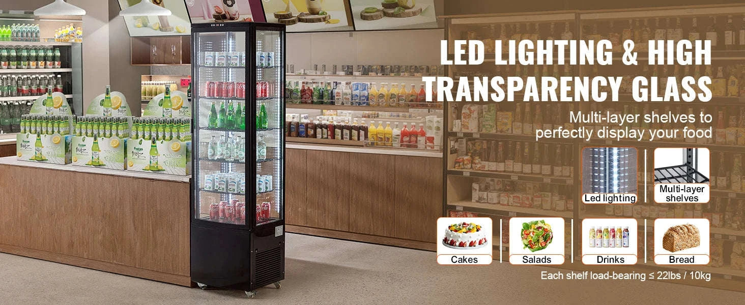 Refrigerated Display Case for Bakery-3cft cube / United States