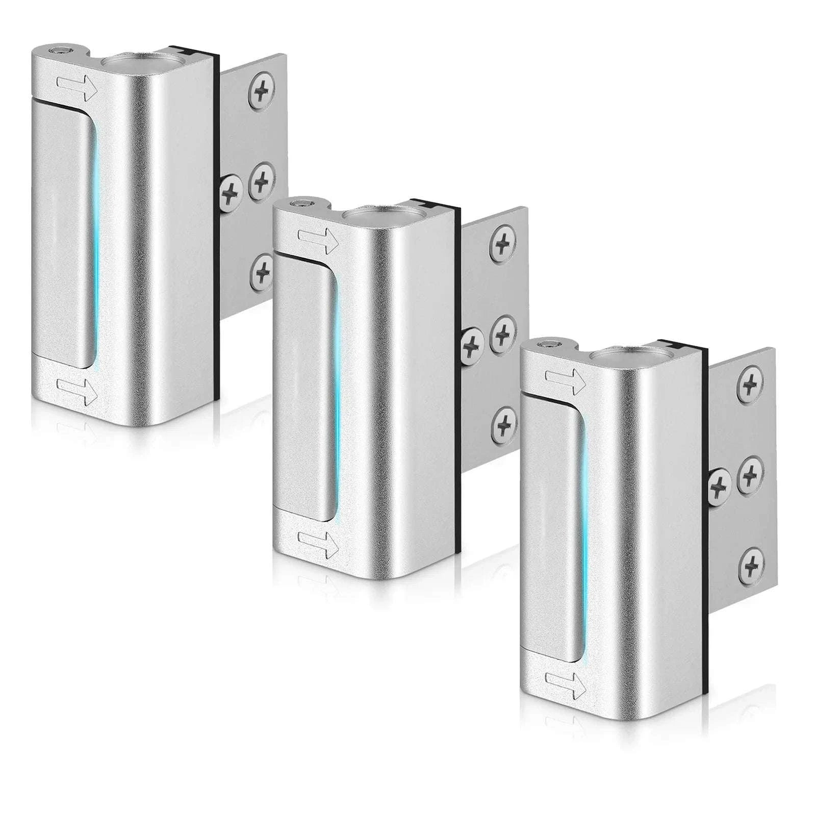 Reinforced Home Security Door Lock with 800 lbs Strength-3 pcs / United States / No