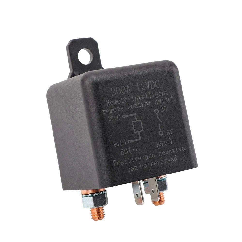 Remote Car Battery Disconnect Anti-Theft System for 12V Vehicles-As picture