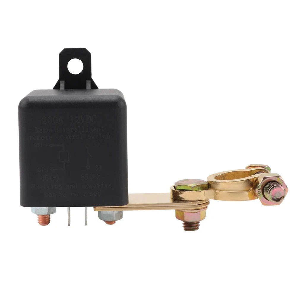 Remote Car Battery Disconnect Anti-Theft System for 12V Vehicles-As picture
