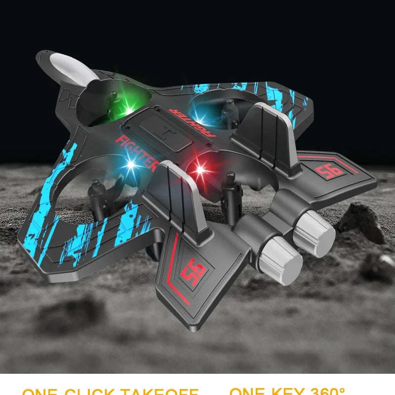 Remote Control Foam Jet Plane-Green