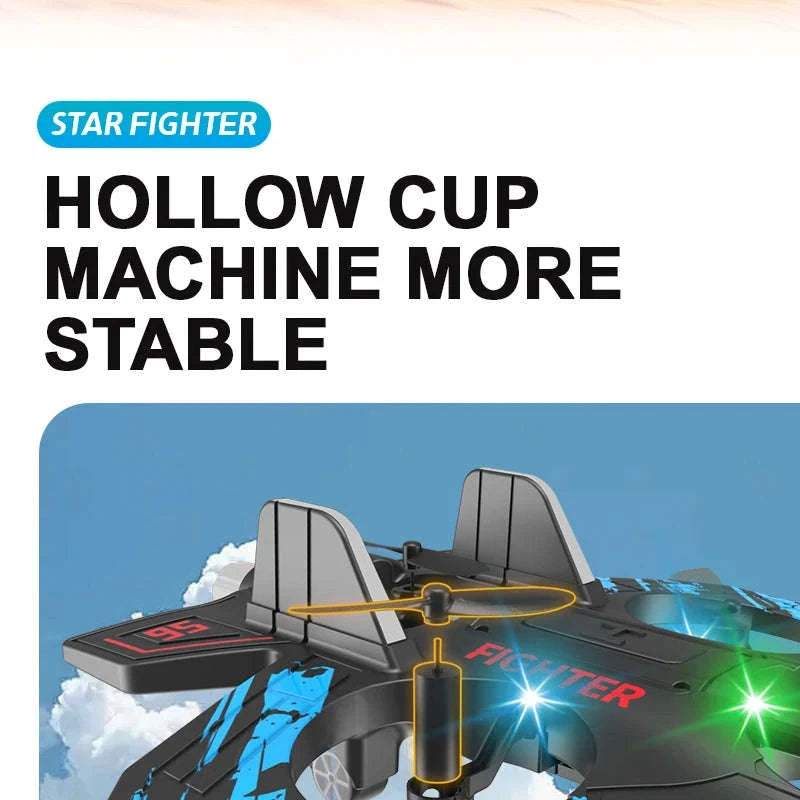 Remote Control Foam Jet Plane-Green