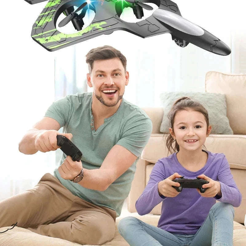 Remote Control Foam Jet Plane with LEDs and 4-Channel Control-