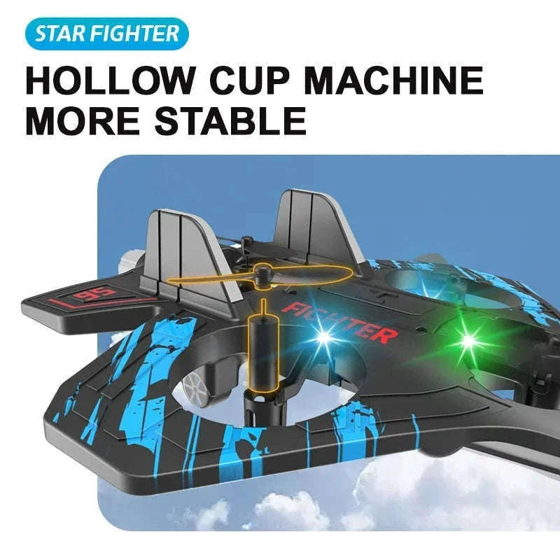 Remote Control Foam Jet Plane with LEDs and 4-Channel Control-