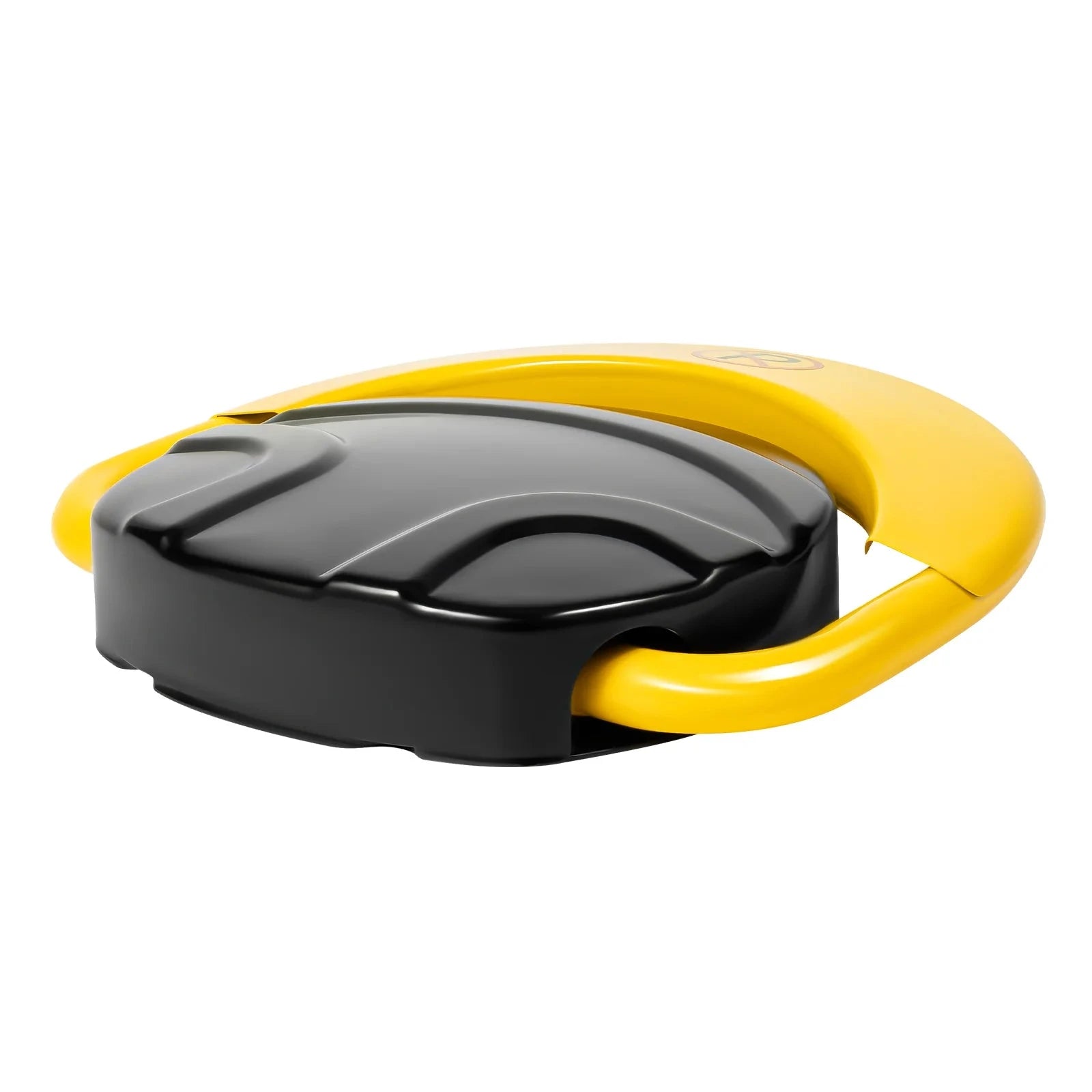 Remote Control Parking Lock Barrier with Alarm & 180° Foldable Arm-Yellow / UNITED KINGDOM