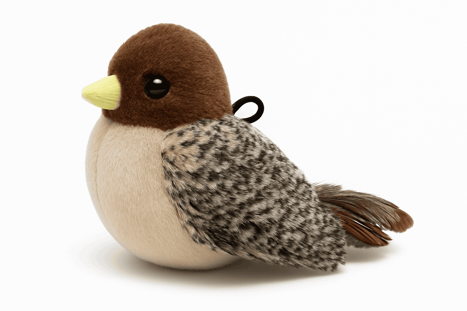 Remote Control Rechargeable Flappy Bird Cat Toy-Dark Brown
