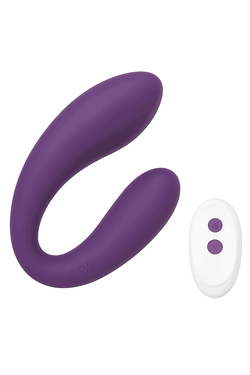 Remote Control U-Type Vibrator for Clitoral & G-Spot Stimulation-CD12-YK-PU-BOX