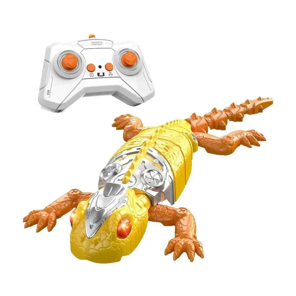 Remote Control Wall Climbing Lizard Robot Toy-D