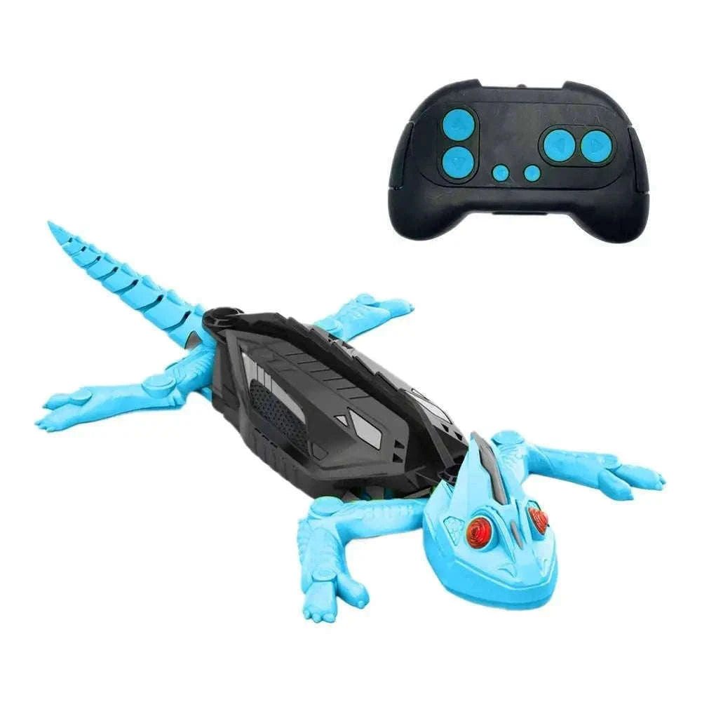 Remote Control Wall Climbing Lizard Robot Toy-D