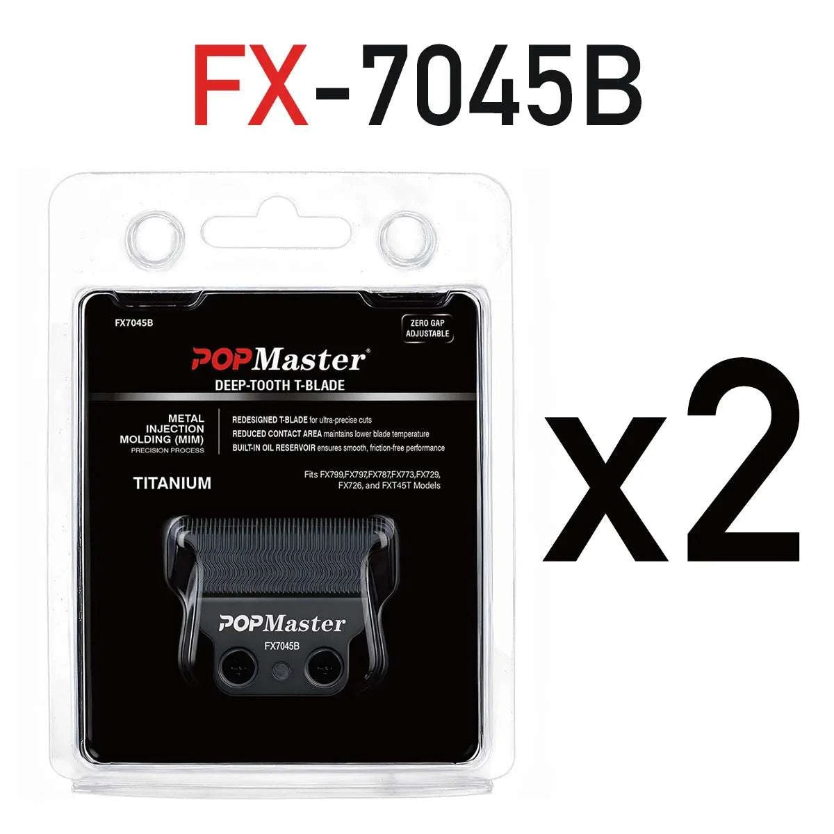Replacement T-Blade for FX787 FX797 FX773 Trimmers Precision Cut-787SKE Blade 1PC