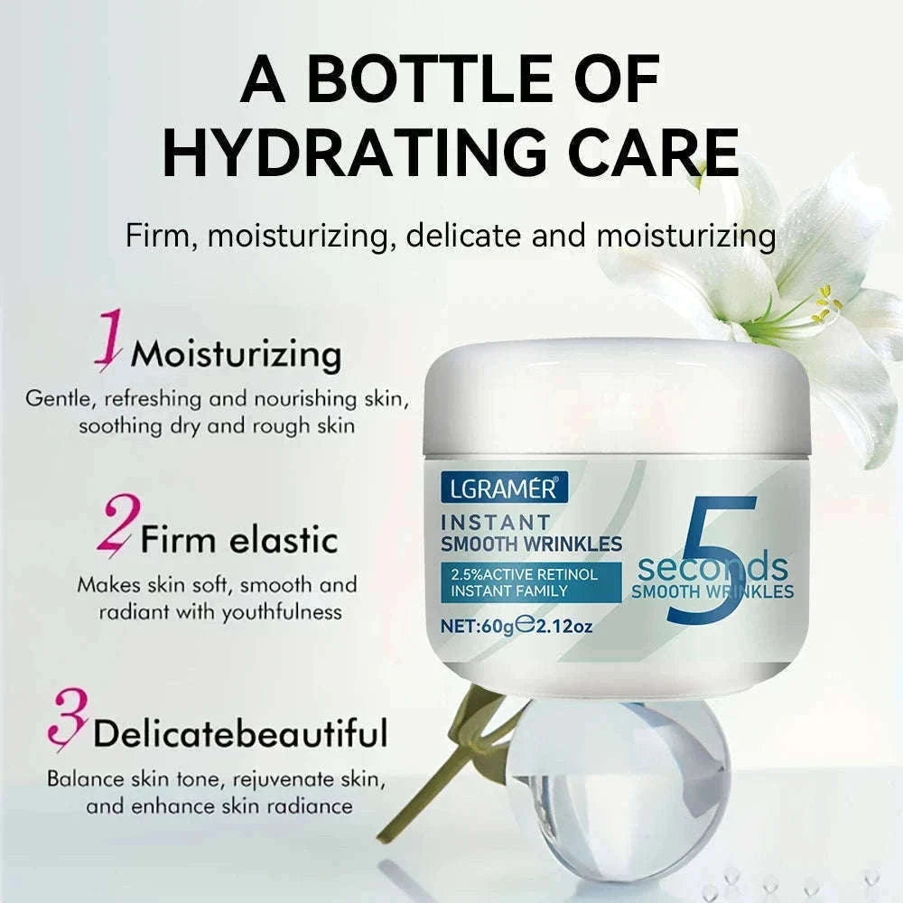 Retinol Anti-Wrinkle Cream for Smoother, Brighter Skin-30g