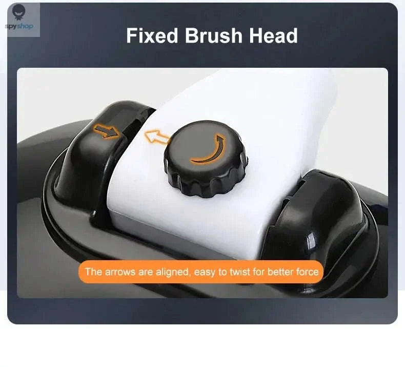 Retractable Car Wash Brush with Telescoping Handle-1Mop and 1Mop Head