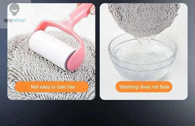 Retractable Car Wash Brush with Telescoping Handle-1Mop and 1Mop Head