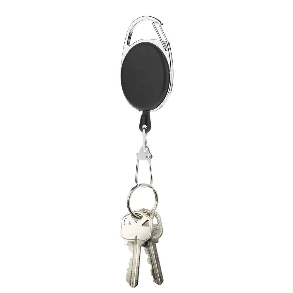 Retractable Key Chain Reel Badge Holder with Quick Release Clip-6pcs / Germany
