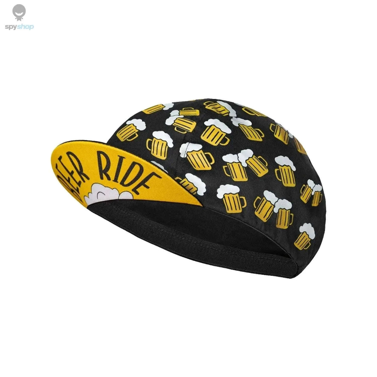 Retro Cycling Cap with Quick-Dry Comfort and Sun Shade-Khaki