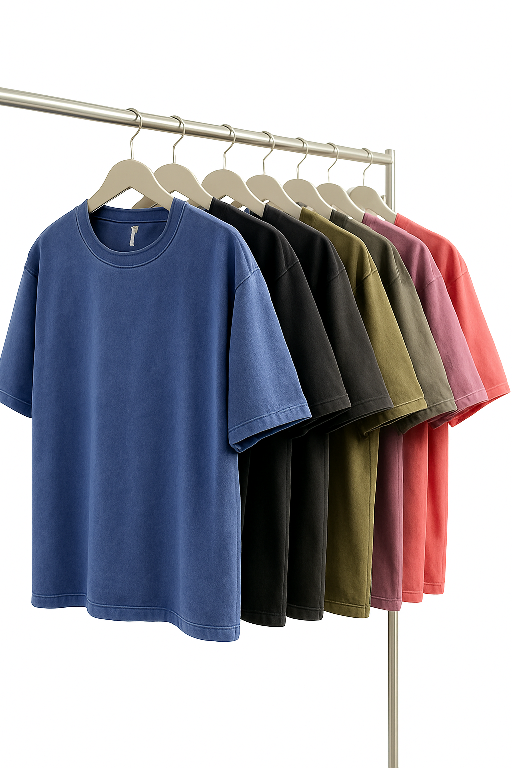 American Retro Heavyweight Kurzarm T-Shirt, gewaschen