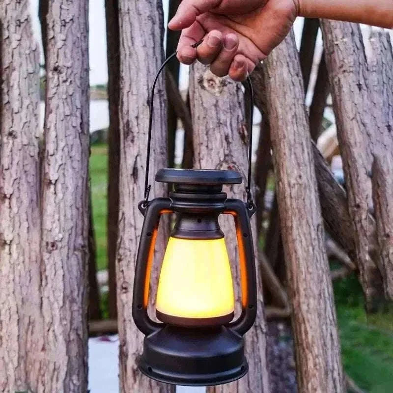 Retro Horse LED Lantern for Warm Home and Outdoor Lighting-800mAh LY16A