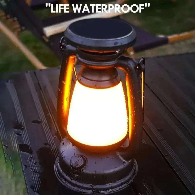 Retro Horse Light LED Lantern for Home and Outdoor Decor-800mAh LY16A