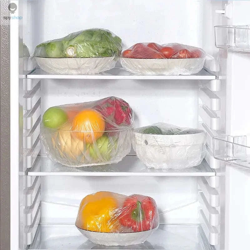 Reusable Bowl Covers – Stretchable, Eco-Friendly Food Protection for Everyday Use-50pcs