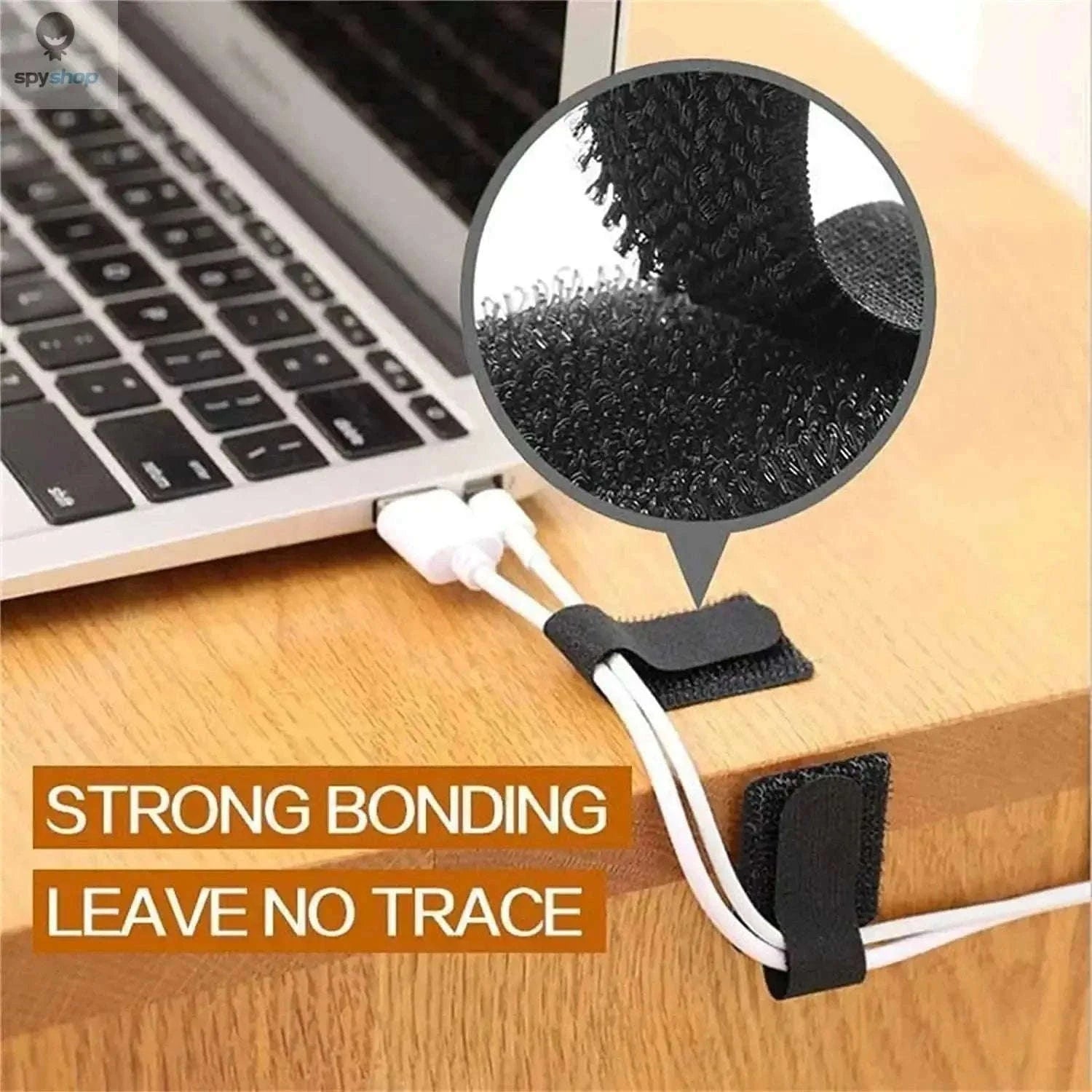 Reusable Cable Ties for Neat, Adjustable Cable Organization-10PCS Grey