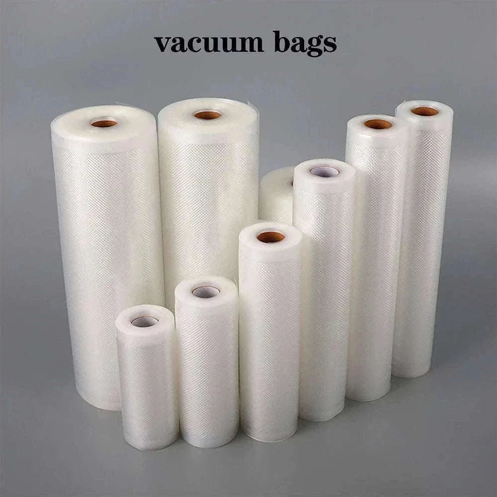 Reusable Food Vacuum Sealer Bags Roll for Meal Prep & Sous Vide-1 Rolls / 12cm x 500cm