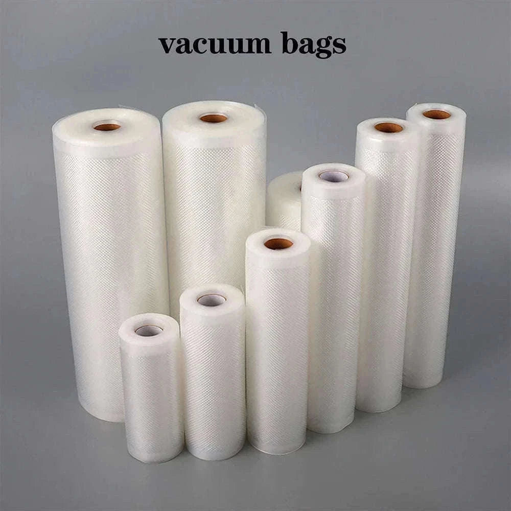 Reusable Food Vacuum Sealer Bags Roll for Meal Prep & Sous Vide-1 Rolls / 12cm x 500cm