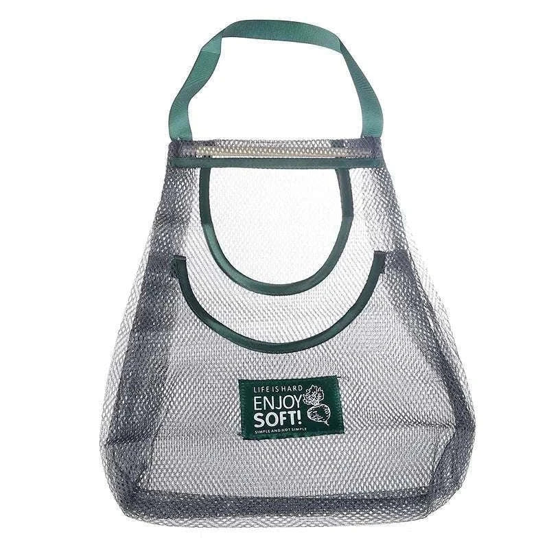 Reusable Hanging Mesh Storage Bag for Fresh Produce-king-size single bag