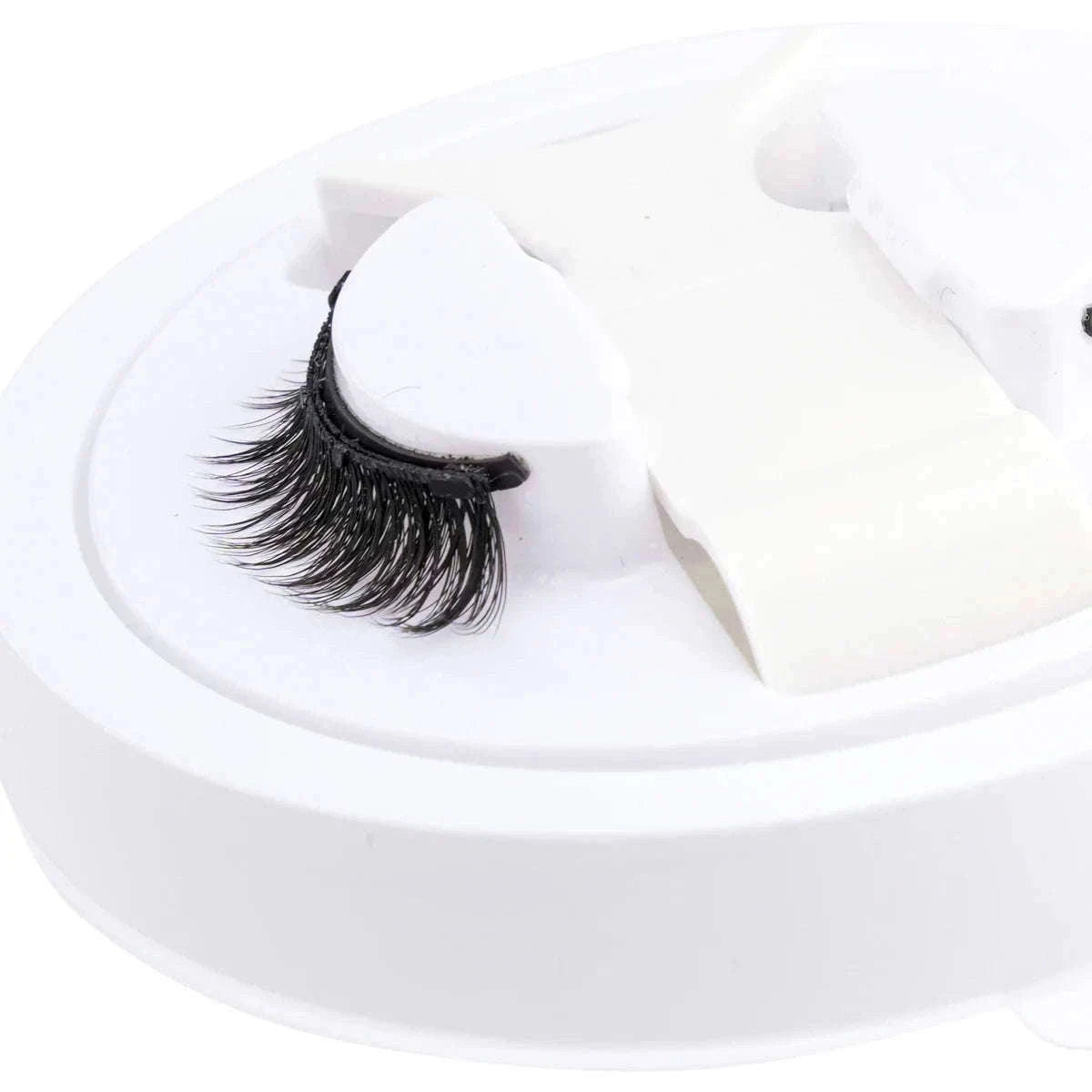 Reusable Magnetic False Eyelashes with Applicator Tweezers Set-1 Pair LZ04