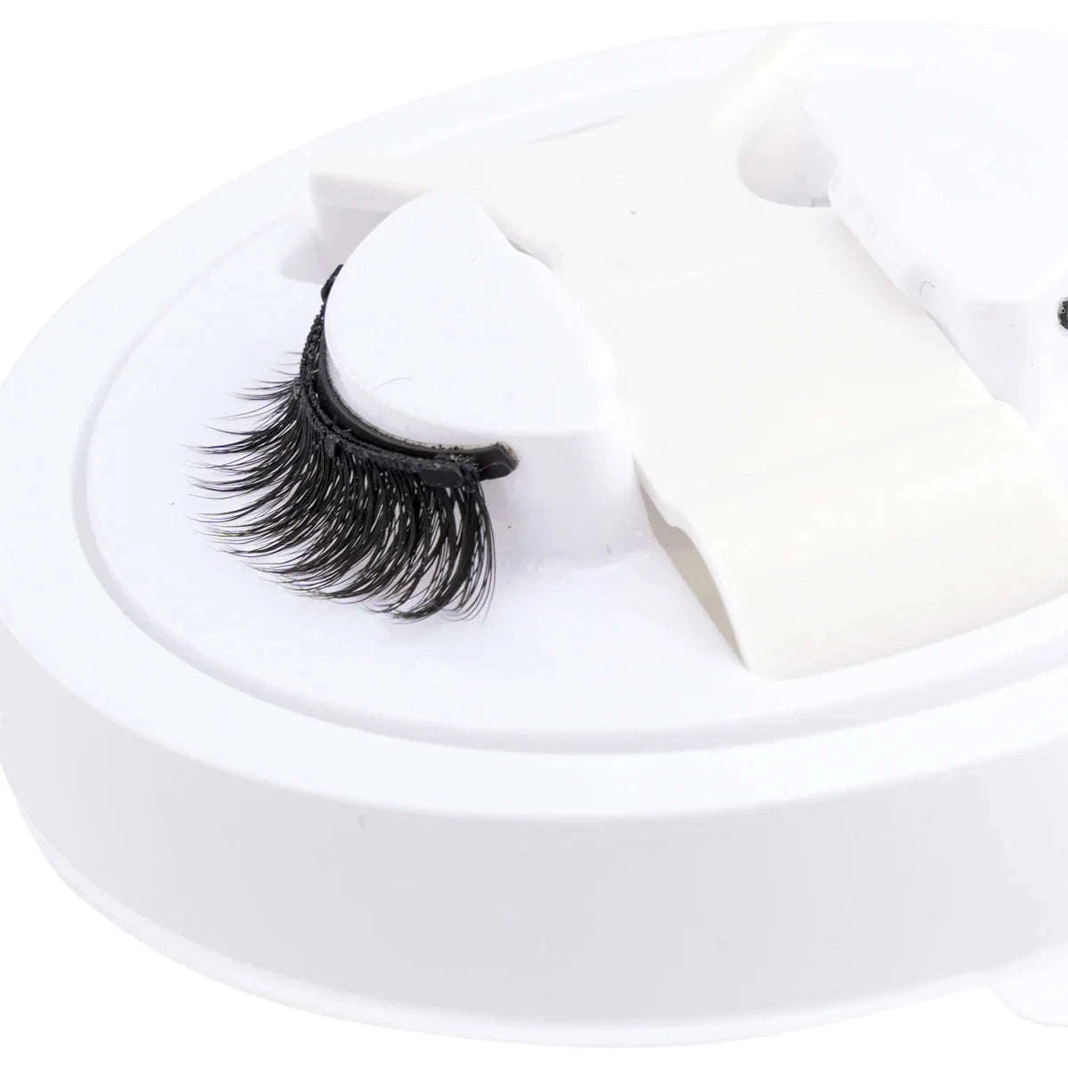 Reusable Magnetic False Eyelashes with Applicator Tweezers Set-1 Pair LZ04