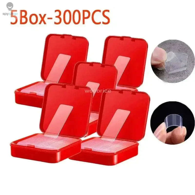 Reusable Nano Tape – Strong Double‑Sided Adhesive for Home and Office-180pcs with box