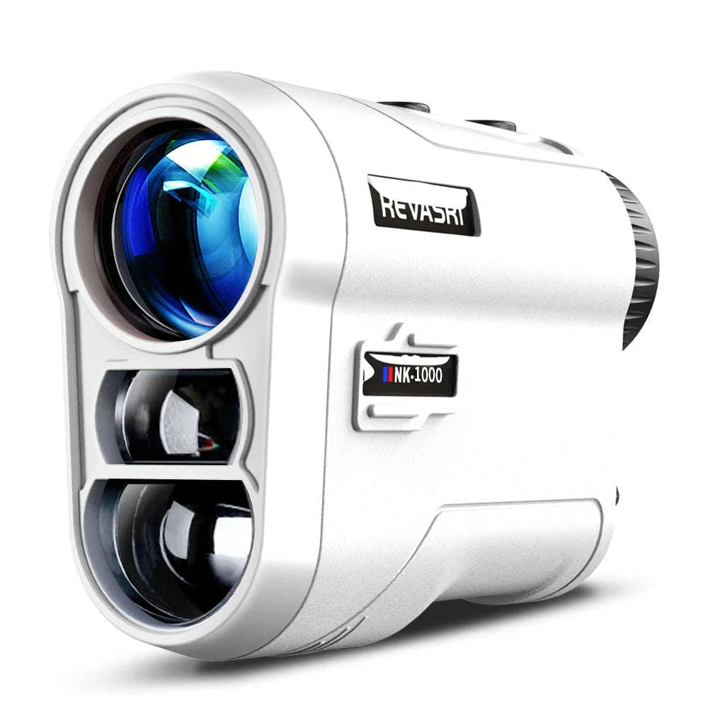 REVASRI 600M Golf Laser Rangefinder with Slope Compensation-Golf White / 1000M
