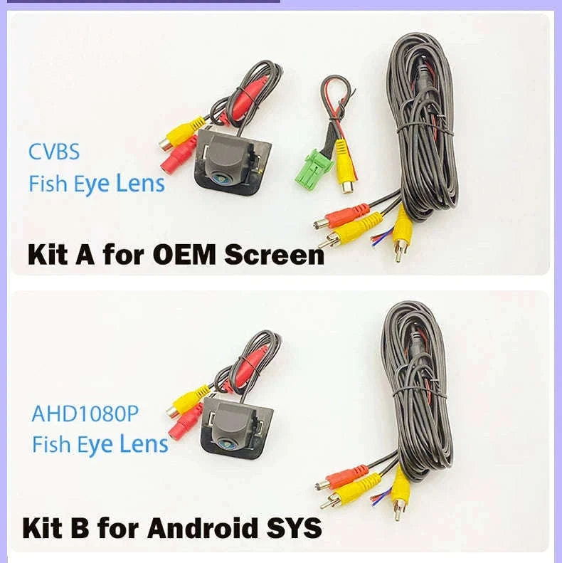 Reversing Camera for Suzuki Jimny 2018–2023 OEM Plug & Play-KitB / China Mainland