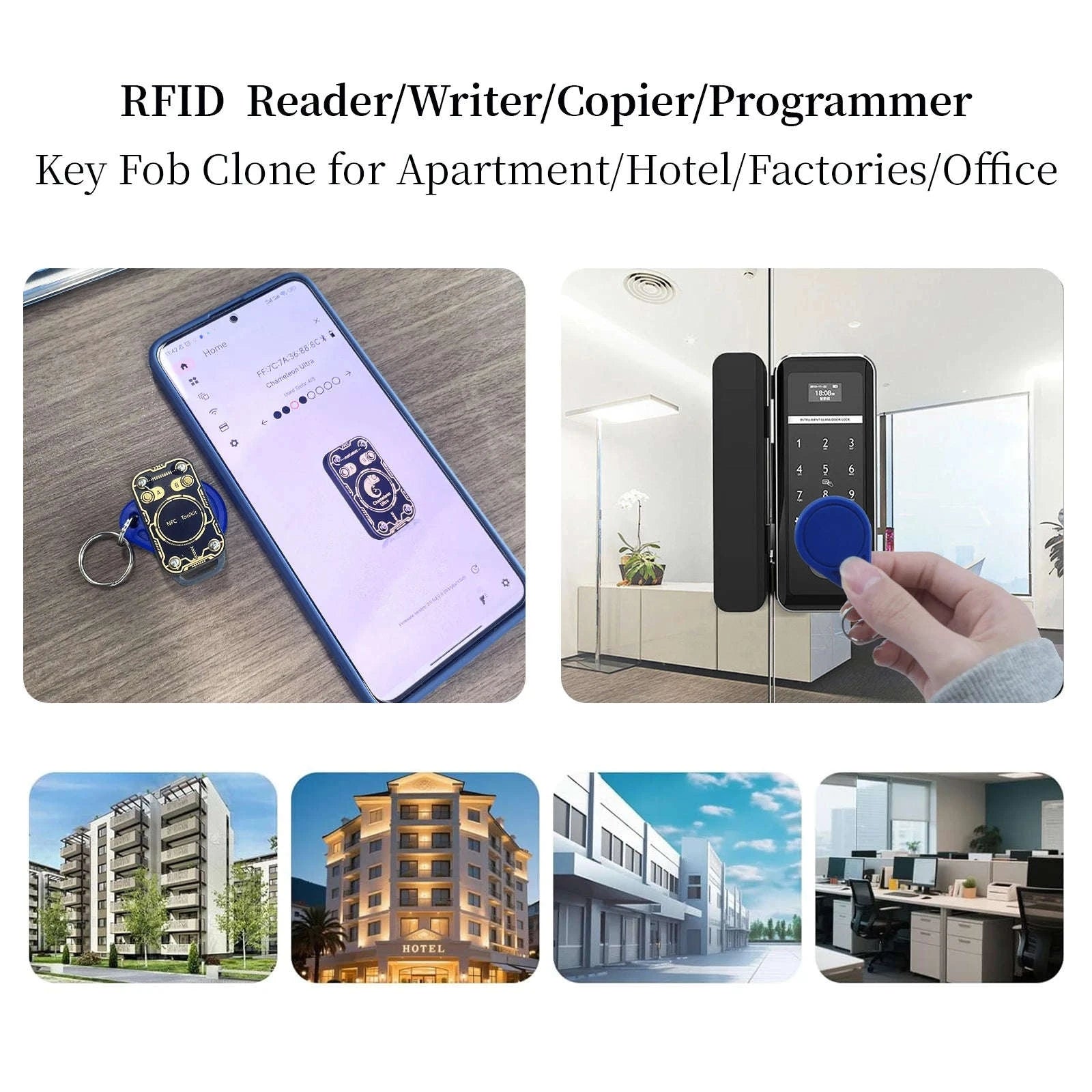 RFID Chameleon Ultra Key Programmer 13.56MHz & 125kHz Copier-Chameleon Suit / United States