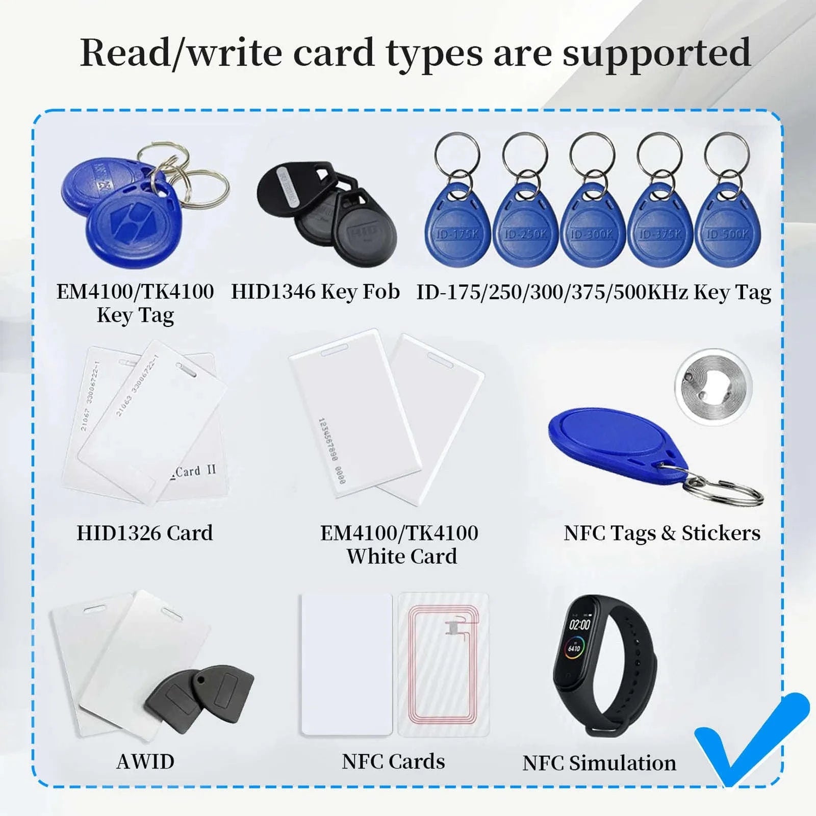 RFID Chameleon Ultra Key Programmer 13.56MHz & 125kHz Copier-Chameleon Suit / United States