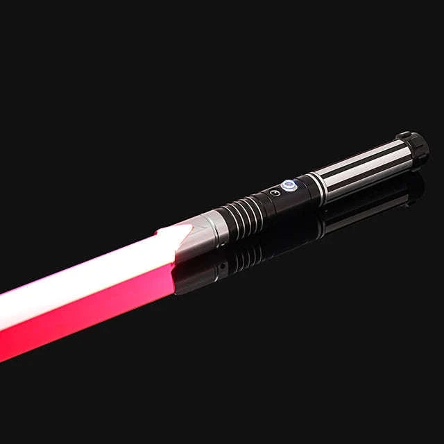 RGB Metal Lightsaber Dueling Laser Sword-Type 9 Black RGB