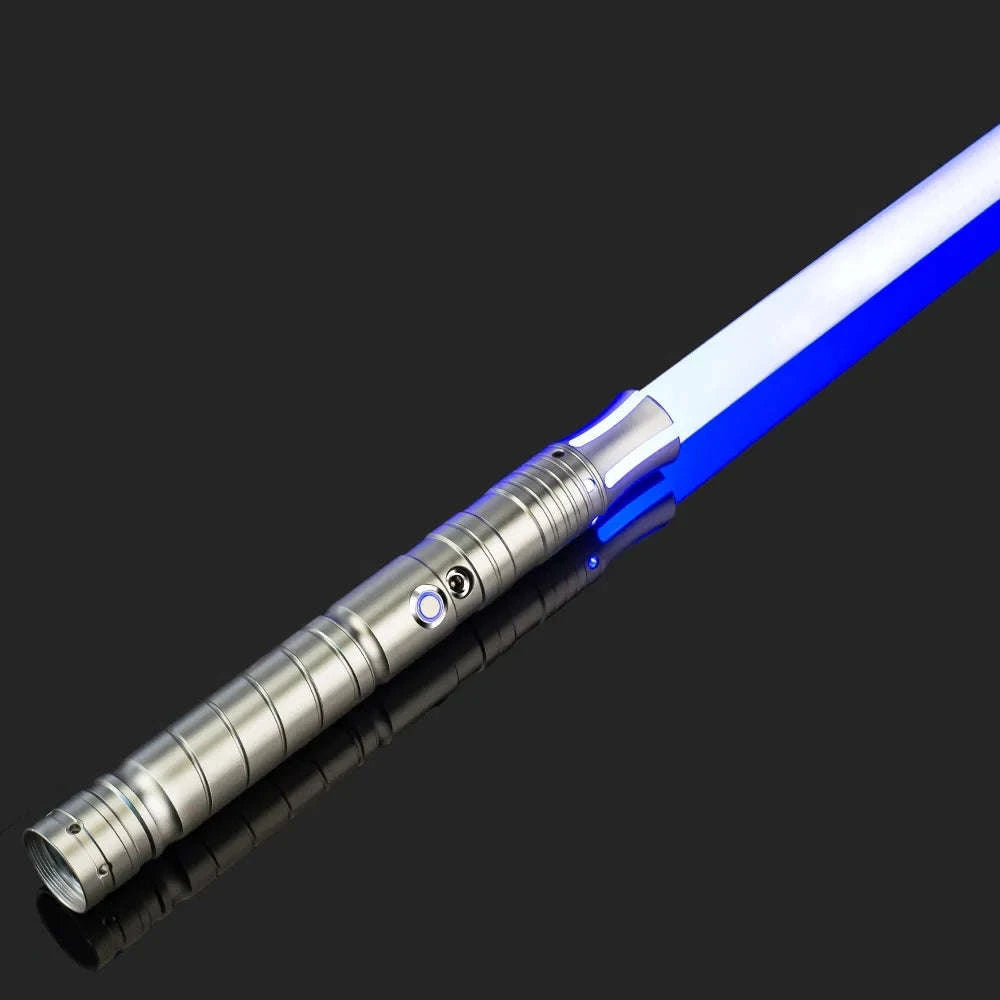 RGB Metal Lightsaber Dueling Laser Sword-Type 9 Black RGB