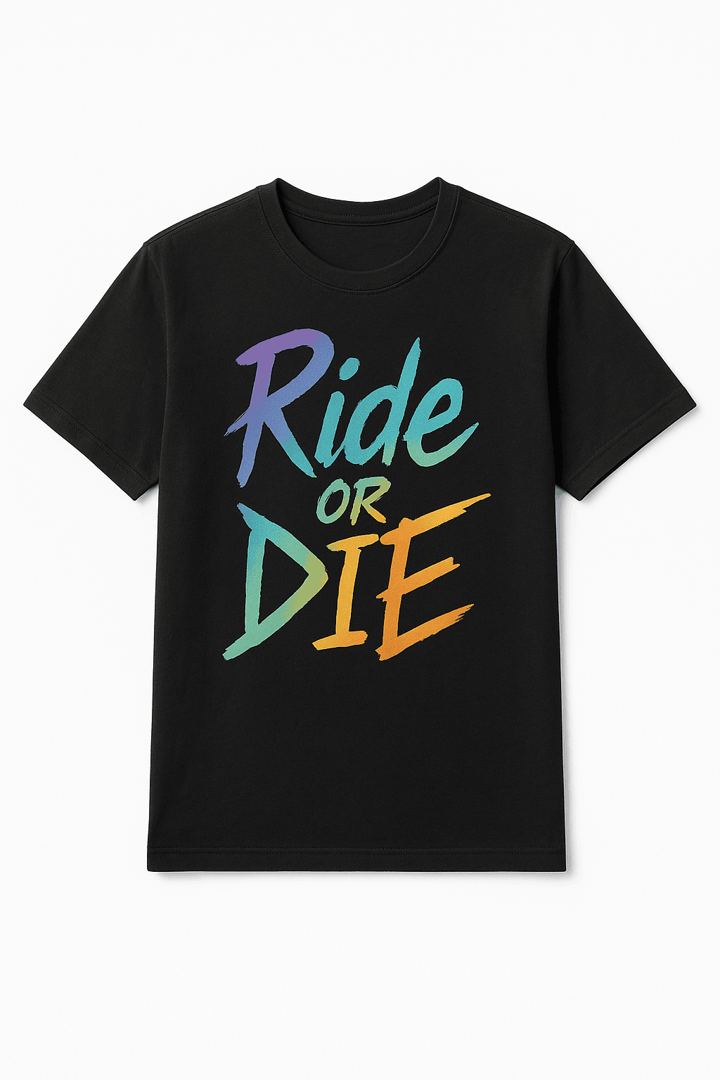 Ride or Die Bike Frame Stickers for Bold Custom Style-White