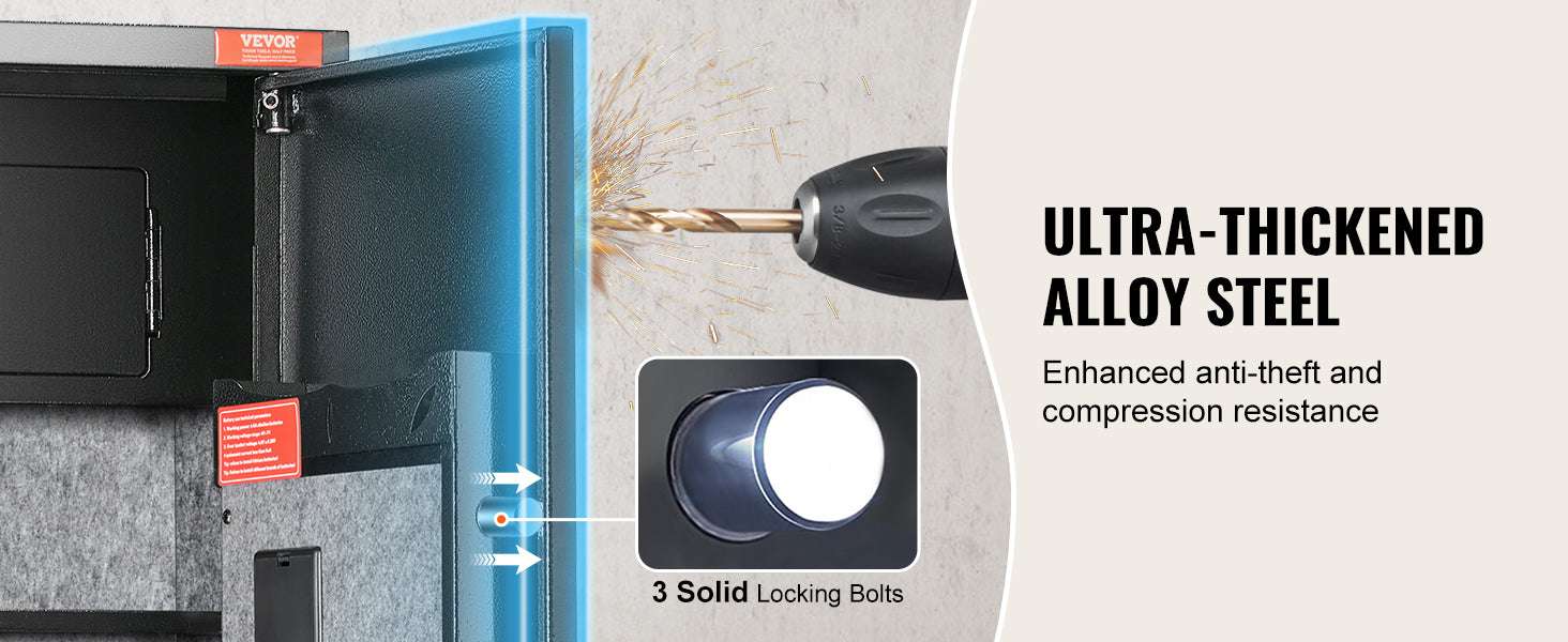 Rifle Gun Safe Cabinet with Digital Keypad or Fingerprint Lock-6-8 with Locker / spain