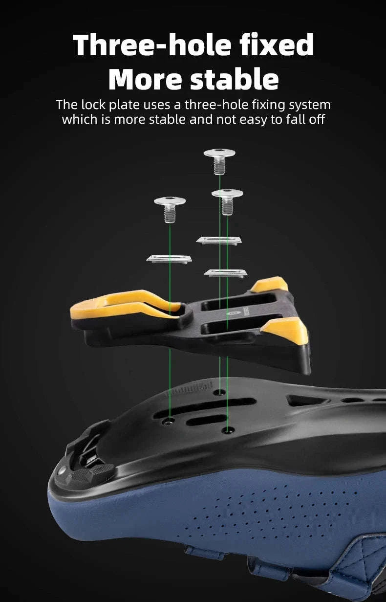 Road Bike Cleats for SPD-SL Pedals Anti-Slip Cycling Cleat Set-RD2-C