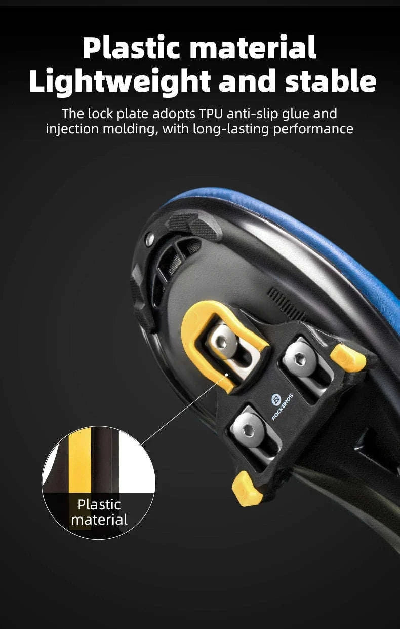Road Bike Cleats for SPD-SL Pedals Anti-Slip Cycling Cleat Set-RD2-C