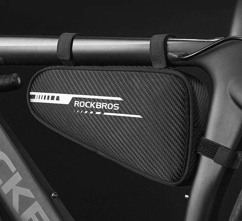 ROCKBROS 1.2L Bike Frame Triangle Bag Rainproof Reflective-B75 / one size
