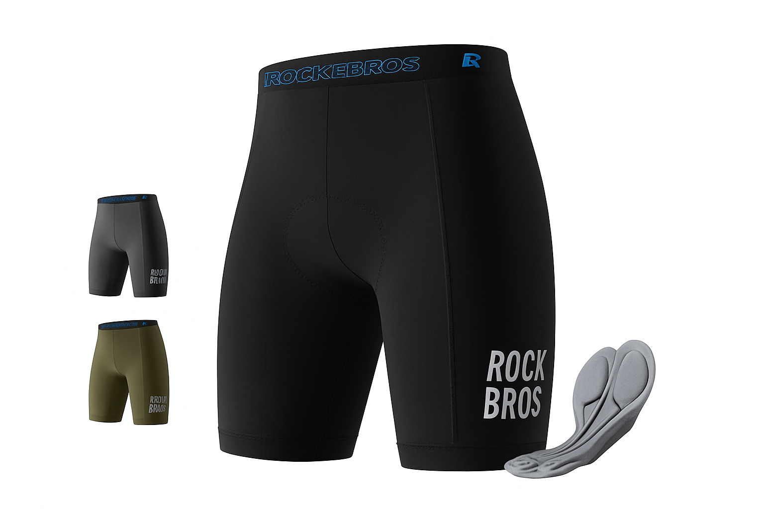 Men’s Cycling Shorts Breathable Stretch MTB Riding Shorts