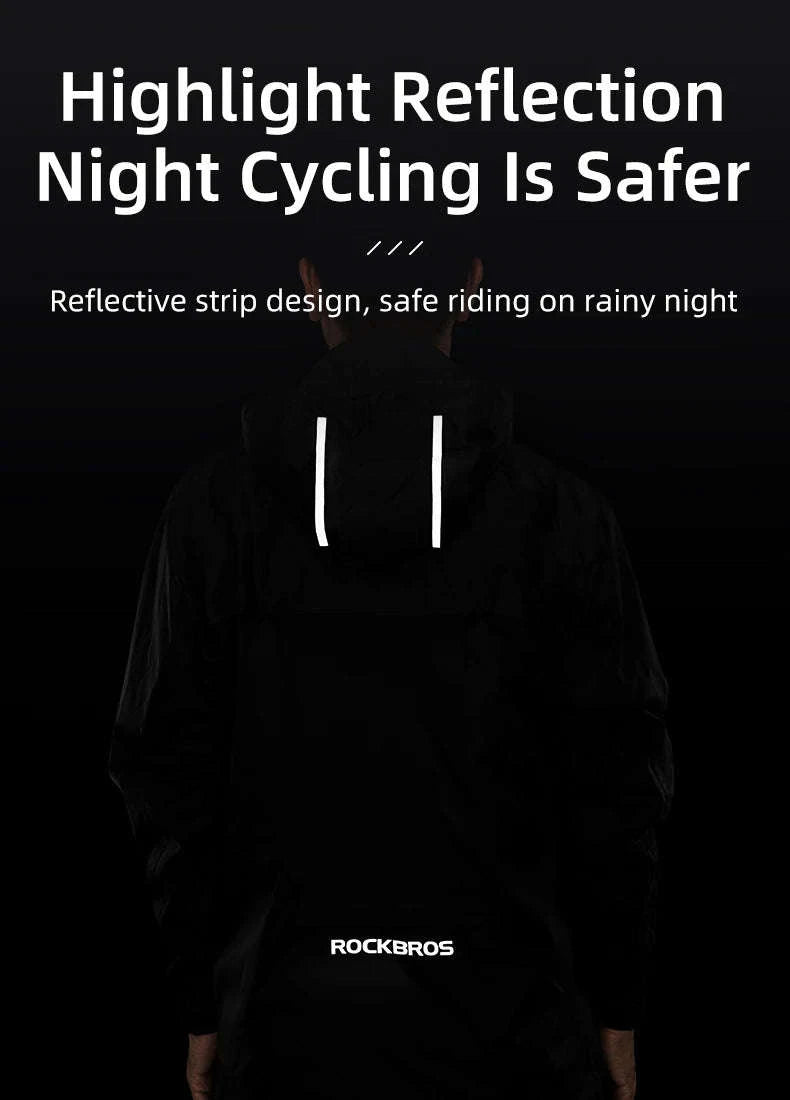ROCKBROS Cycling Waterproof Jacket-YPY013BK / EUR-M / Poland