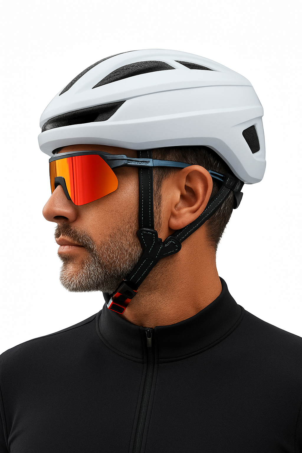 Lightweight Cycling Helmet with Magnetic Cover and 16–20 Vents
