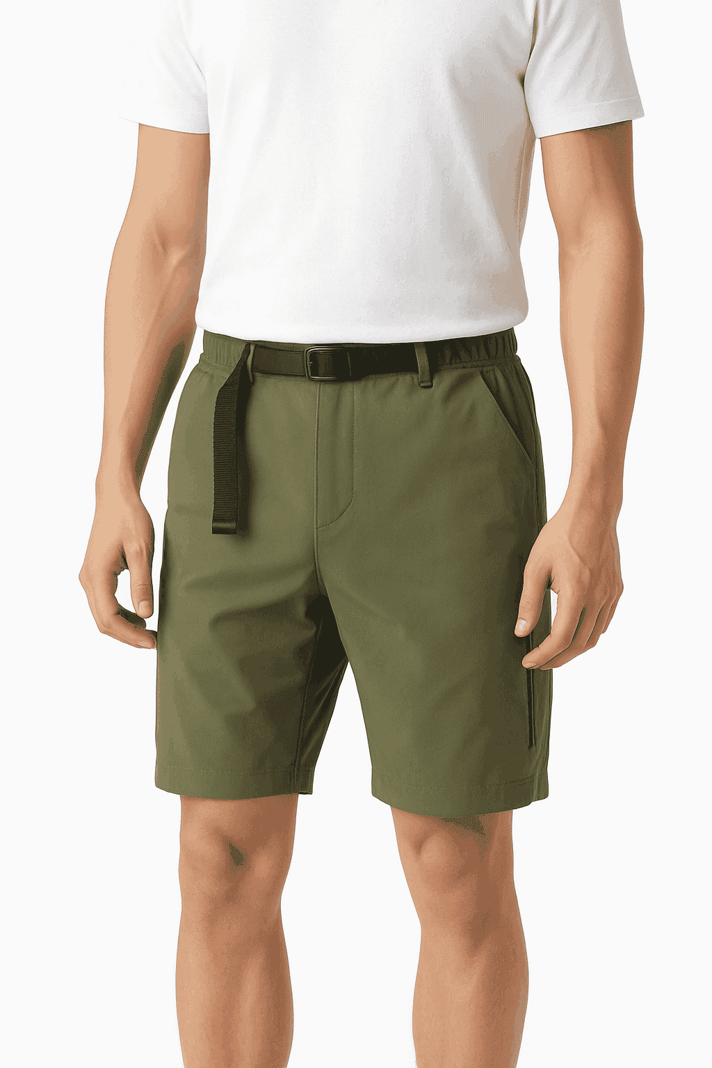 ROCKBROS Quick Dry Cycling Shorts with Belt for Running & Hiking-YPK055 / EUR 4XL