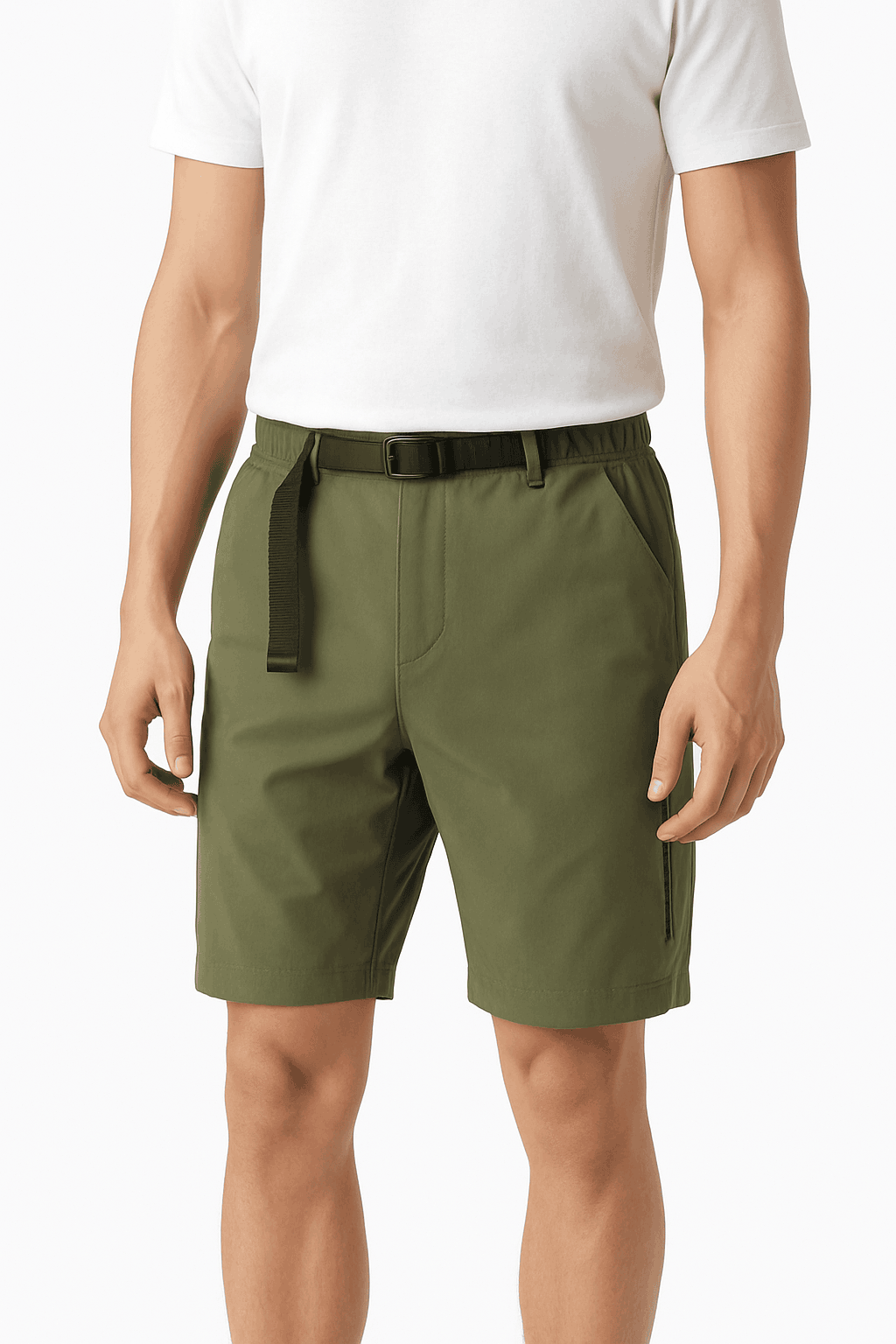 ROCKBROS Quick Dry Cycling Shorts with Belt for Running & Hiking-YPK055 / EUR 4XL