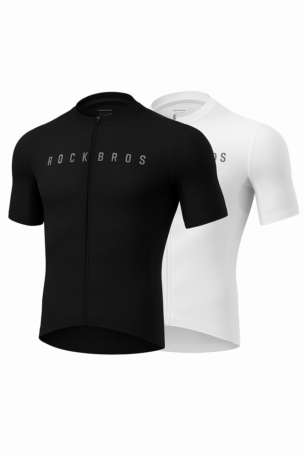 Breathable Quick-Dry Cycling Jersey Sleeveless Full-Zip Sport Shirt