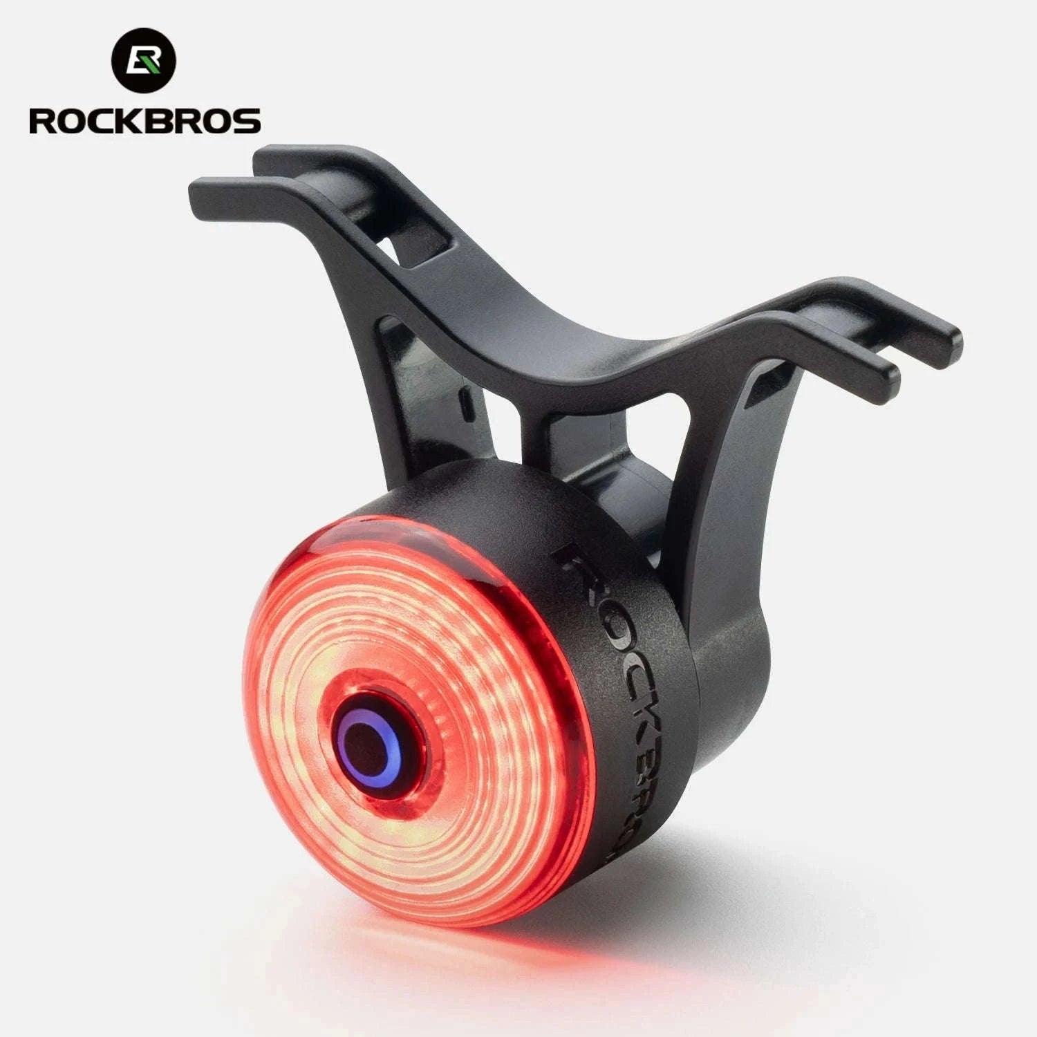 ROCKBROS Smart Bike Tail Light with Brake Sensing & Solar Power-24120010001