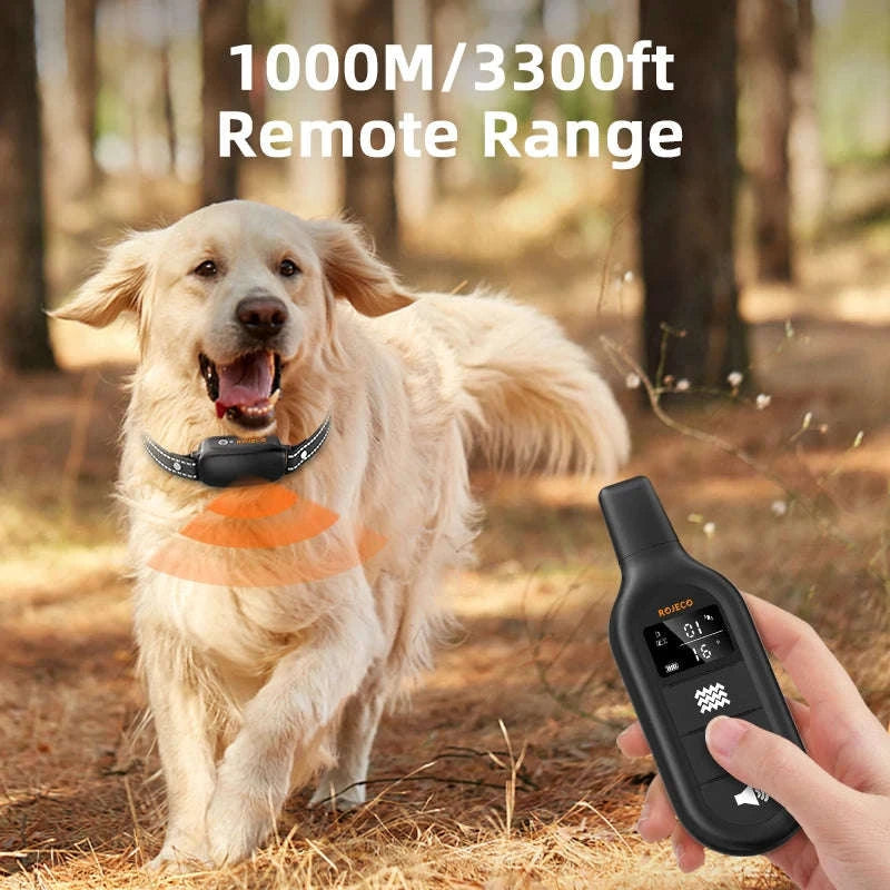 ROJECO Electric Dog Training Collar with Remote Control-TC028 1 Collar
