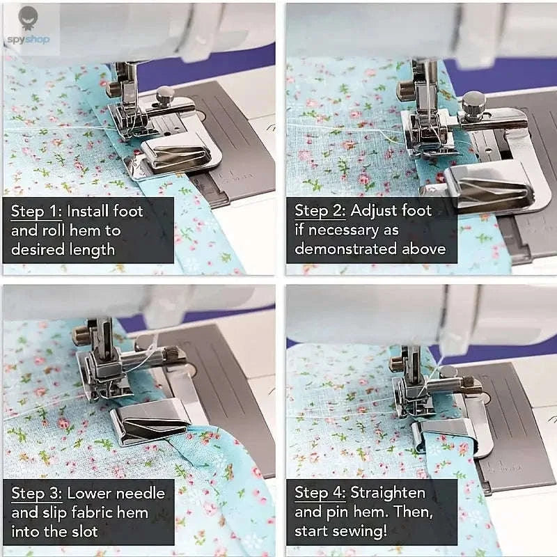 Rolled Hem Foot Set – Multi‑Size Sewing Machine Feet for Smooth, Professional Hems-Hem Feet 13mm G556A